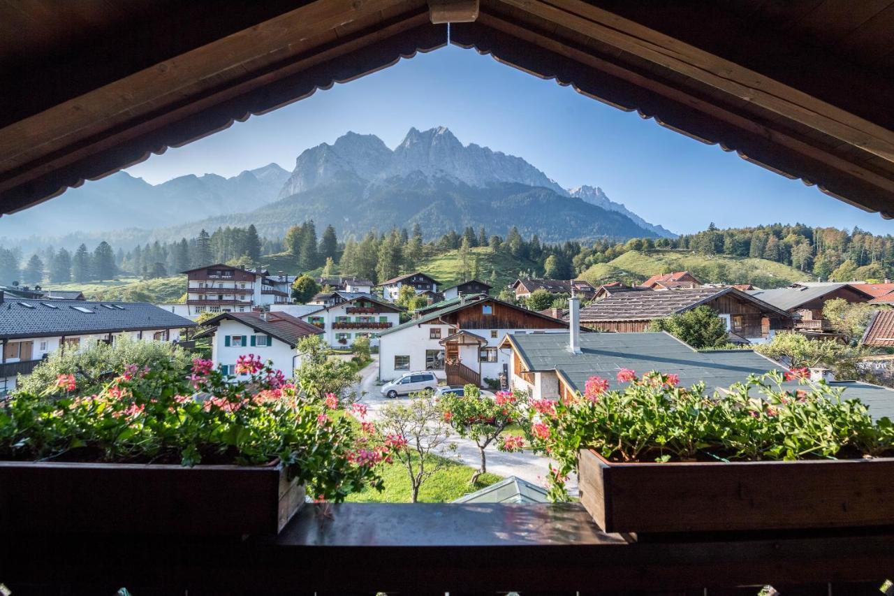 Ferienwohnung Gipfelblick Grainau Esterno foto