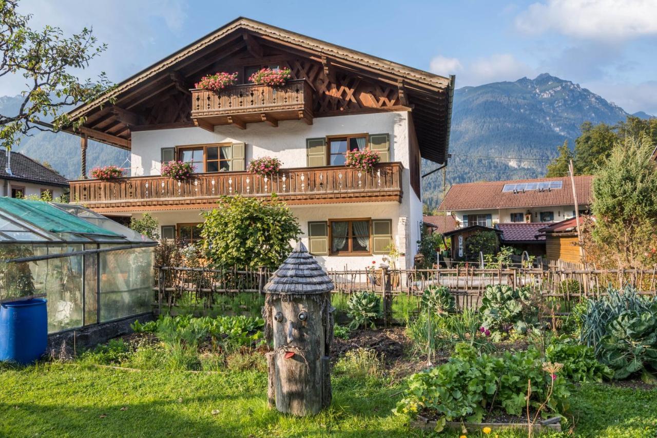 Ferienwohnung Gipfelblick Grainau Esterno foto