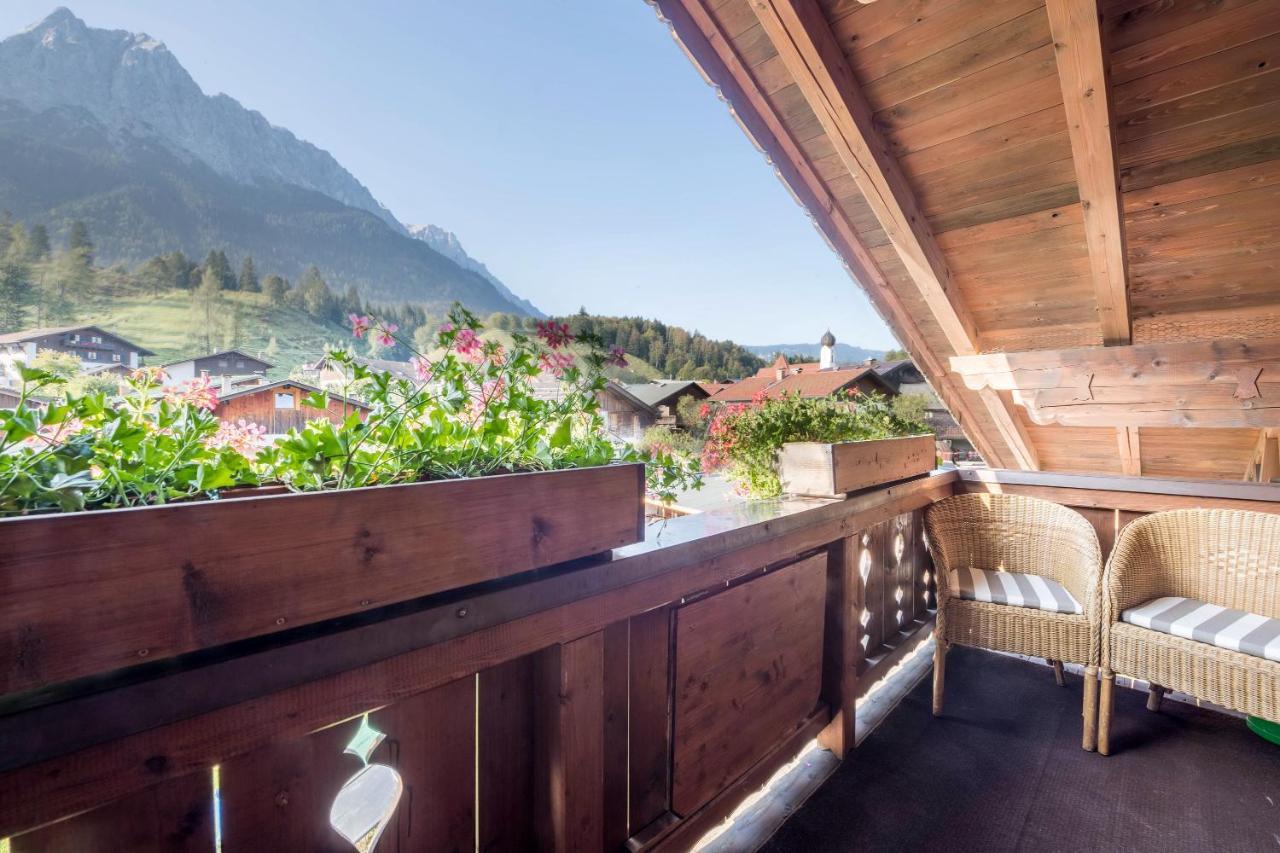 Ferienwohnung Gipfelblick Grainau Esterno foto